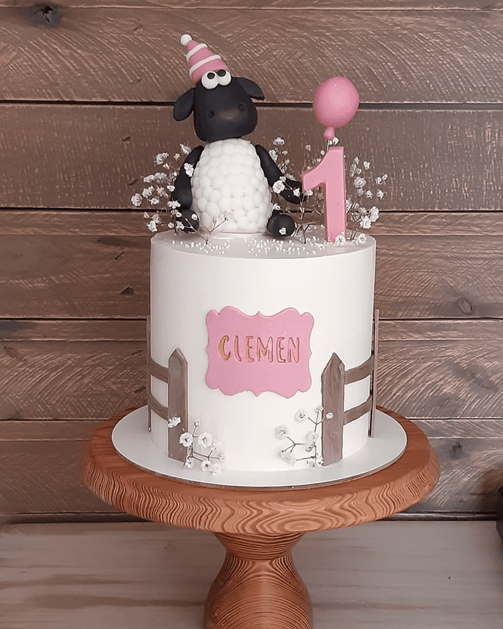 Sheep Birthday Cake Ideas Images (Pictures)