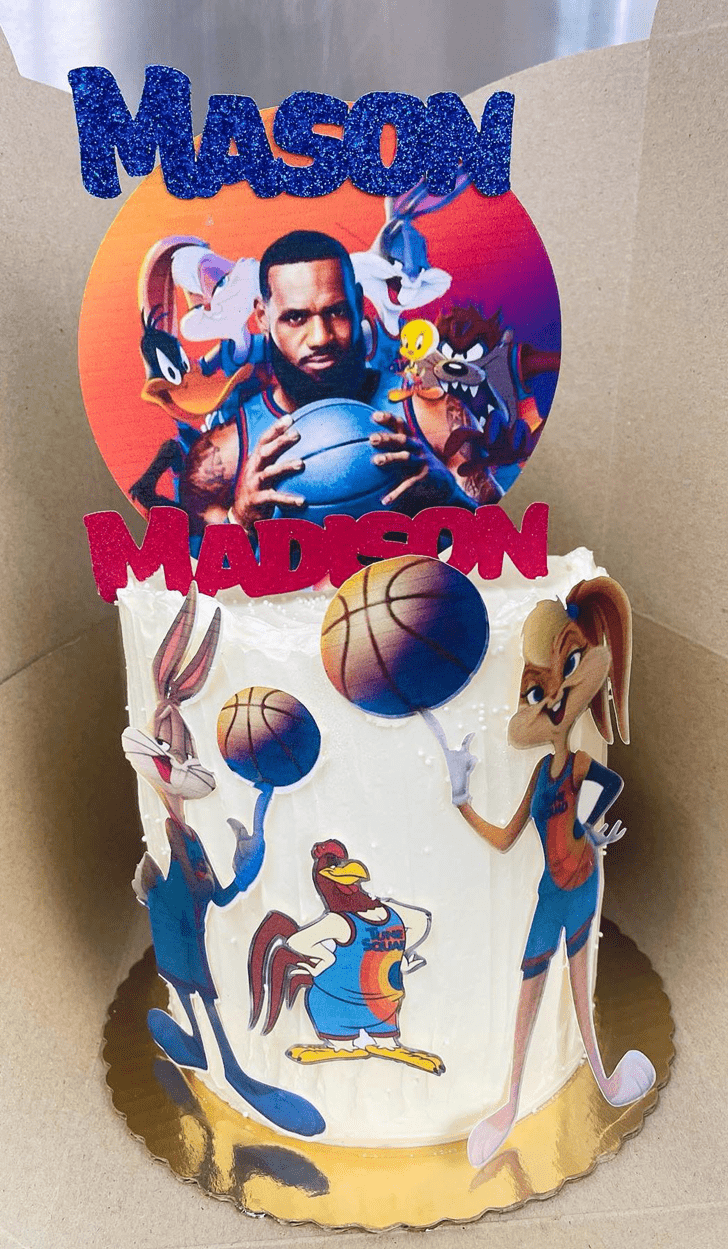 Space Jam Birthday Cake Ideas Images (Pictures)