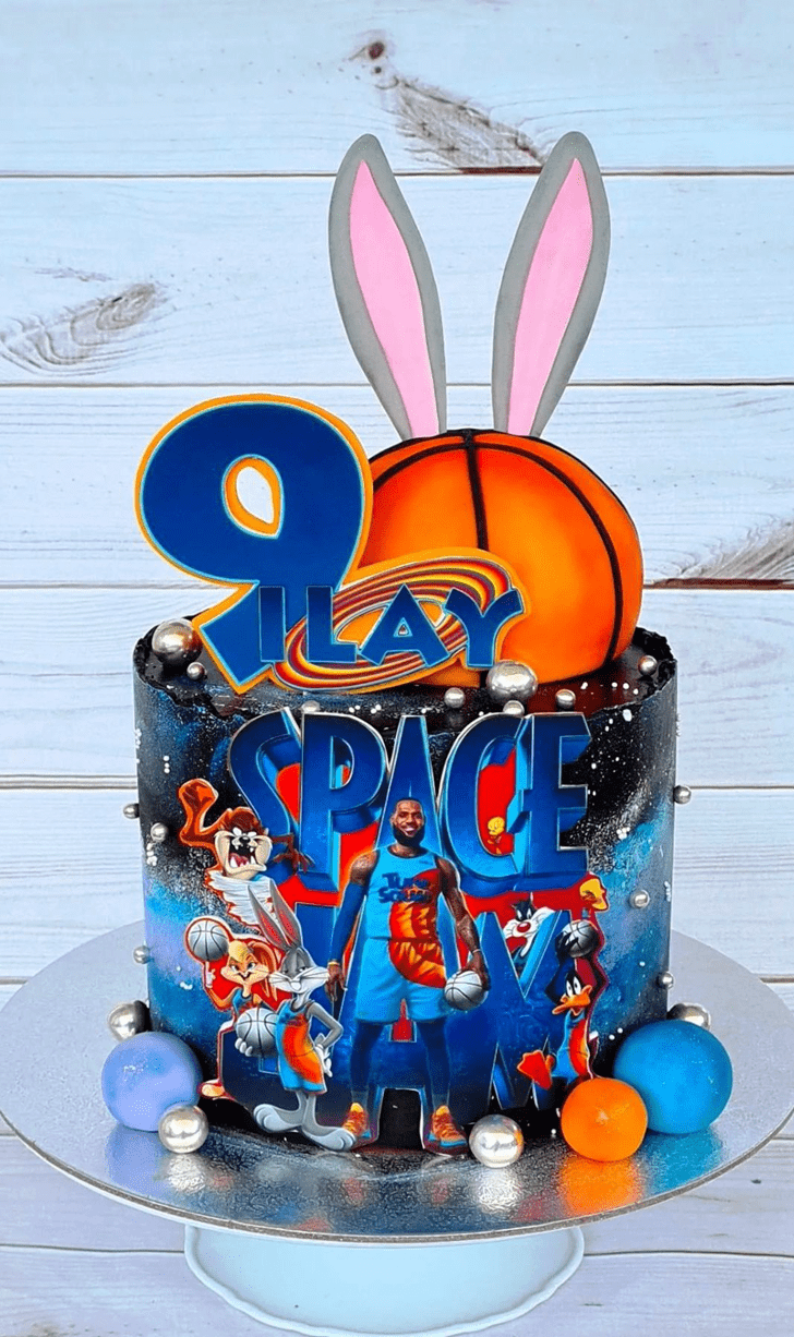 Space Jam Birthday Cake Ideas Images (Pictures)