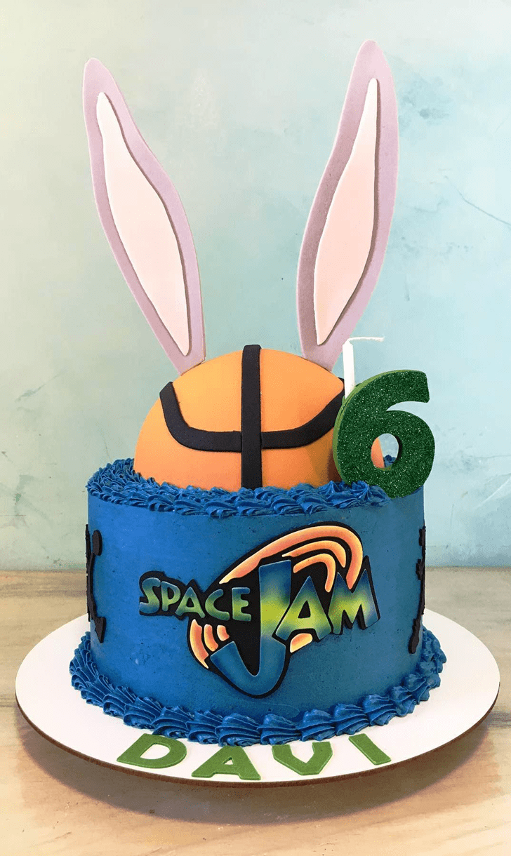 Space Jam Birthday Cake Ideas Images (Pictures)