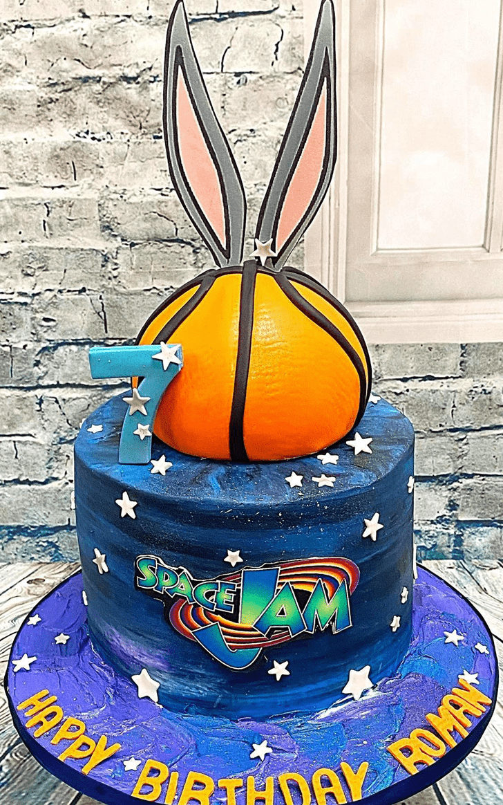 Space Jam Birthday Cake Ideas Images (Pictures)