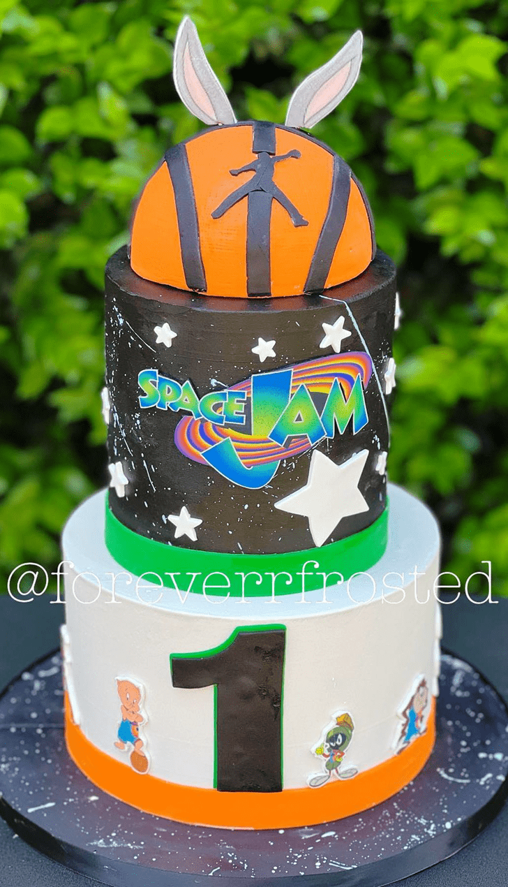 Space Jam Birthday Cake Ideas Images (Pictures)