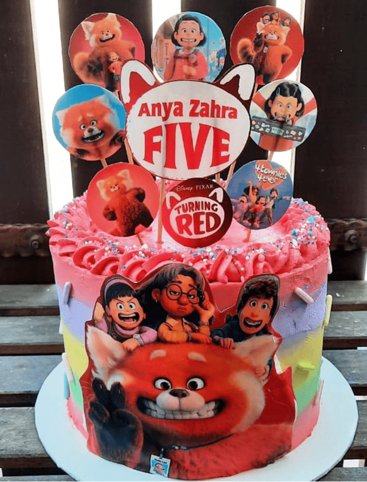 Turning Red Birthday Cake Ideas Images (Pictures)