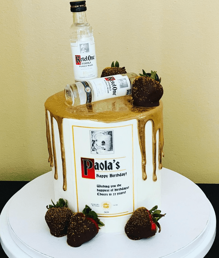 Vodka Birthday Cake Ideas Images (Pictures)