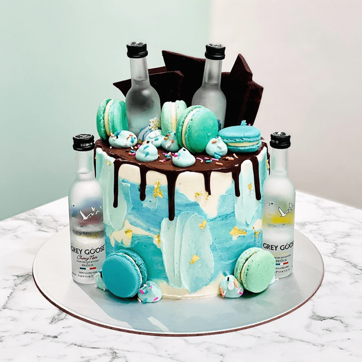 Vodka Birthday Cake Ideas Images (Pictures)
