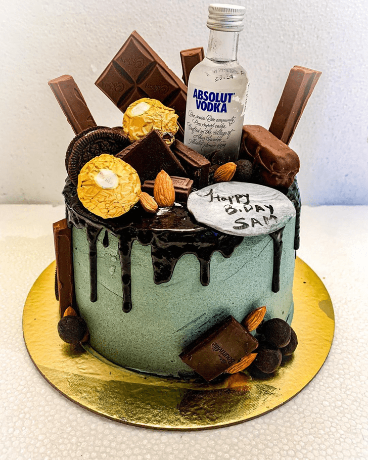 Vodka Birthday Cake Ideas Images (Pictures)