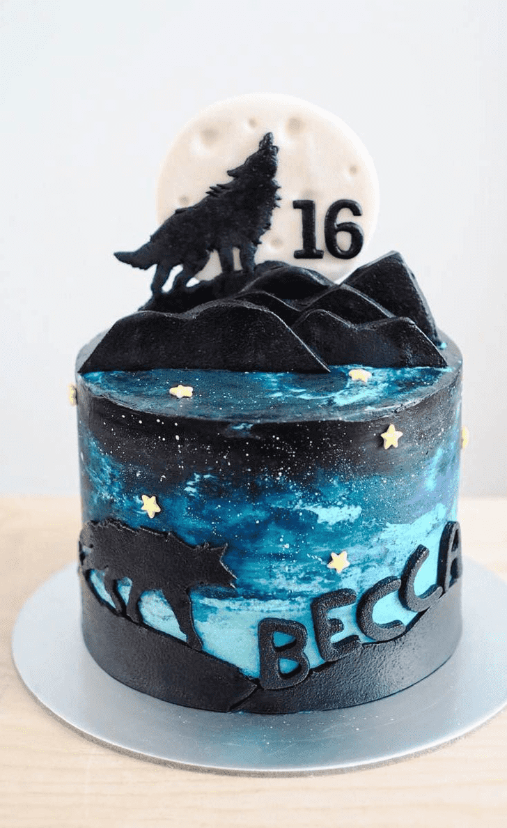 Werewolf Birthday Cake Ideas Images (Pictures)