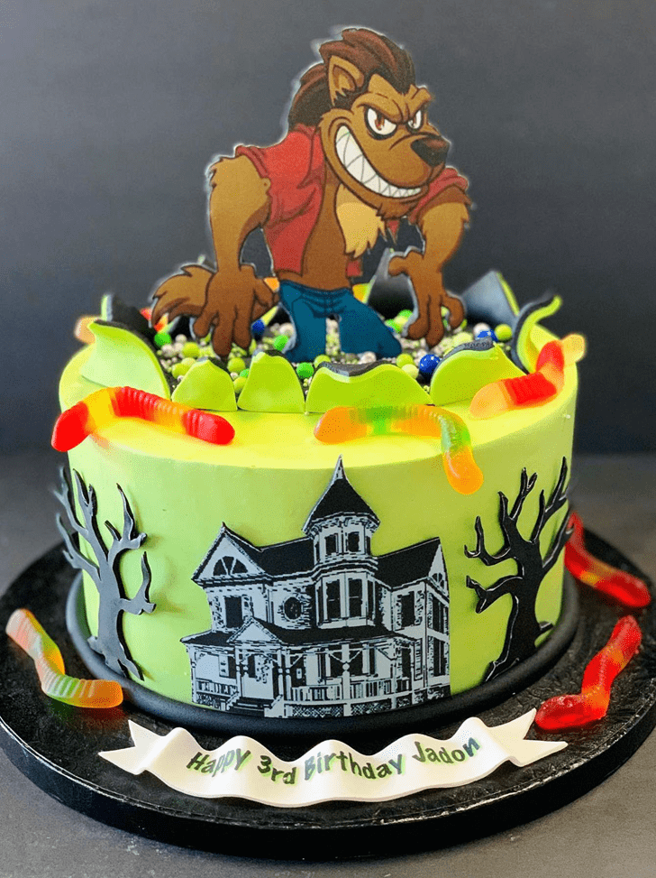 Werewolf Birthday Cake Ideas Images (Pictures)