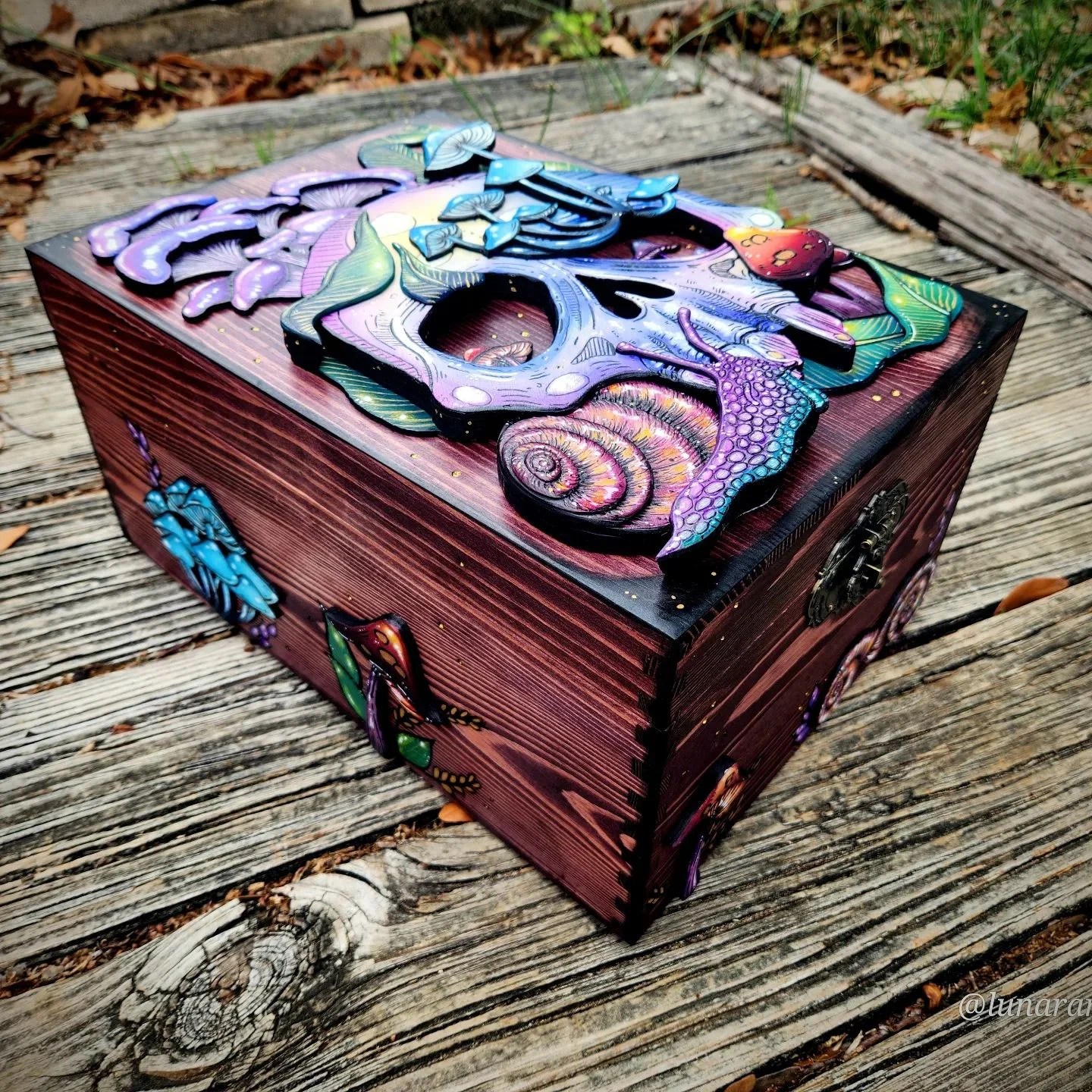 🔥Last Day 50 OFF🔥2023 Architecturm Skull and Nature Hidden Key Box