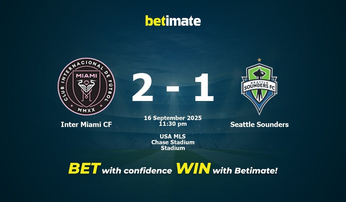 Inter Miami CF vs Seattle Sounders Prediction, Odds & Betting Tips 09