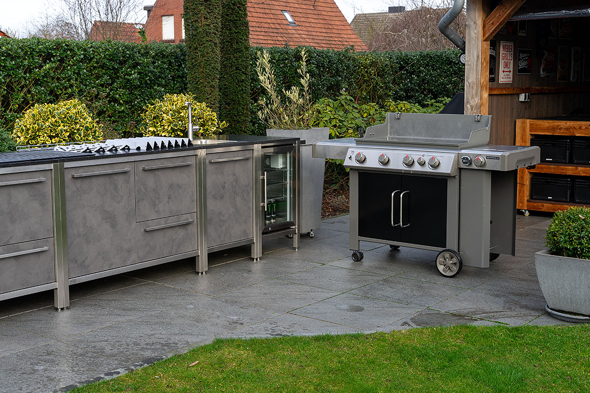 Outdoor Küche Weber Ein Weber Mega Grill Die Kombination Eines Weber