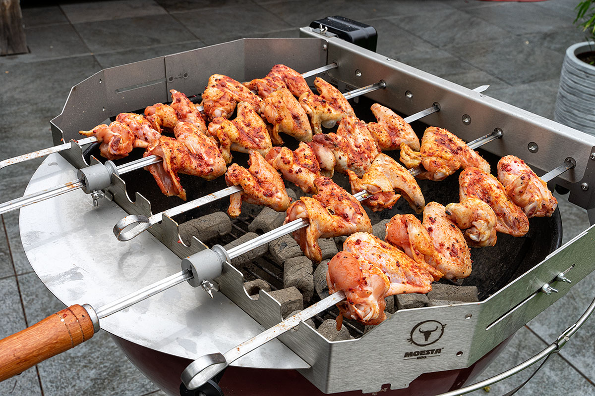 Chicken Wings Grillen Gasgrill sweetiepiesnluk