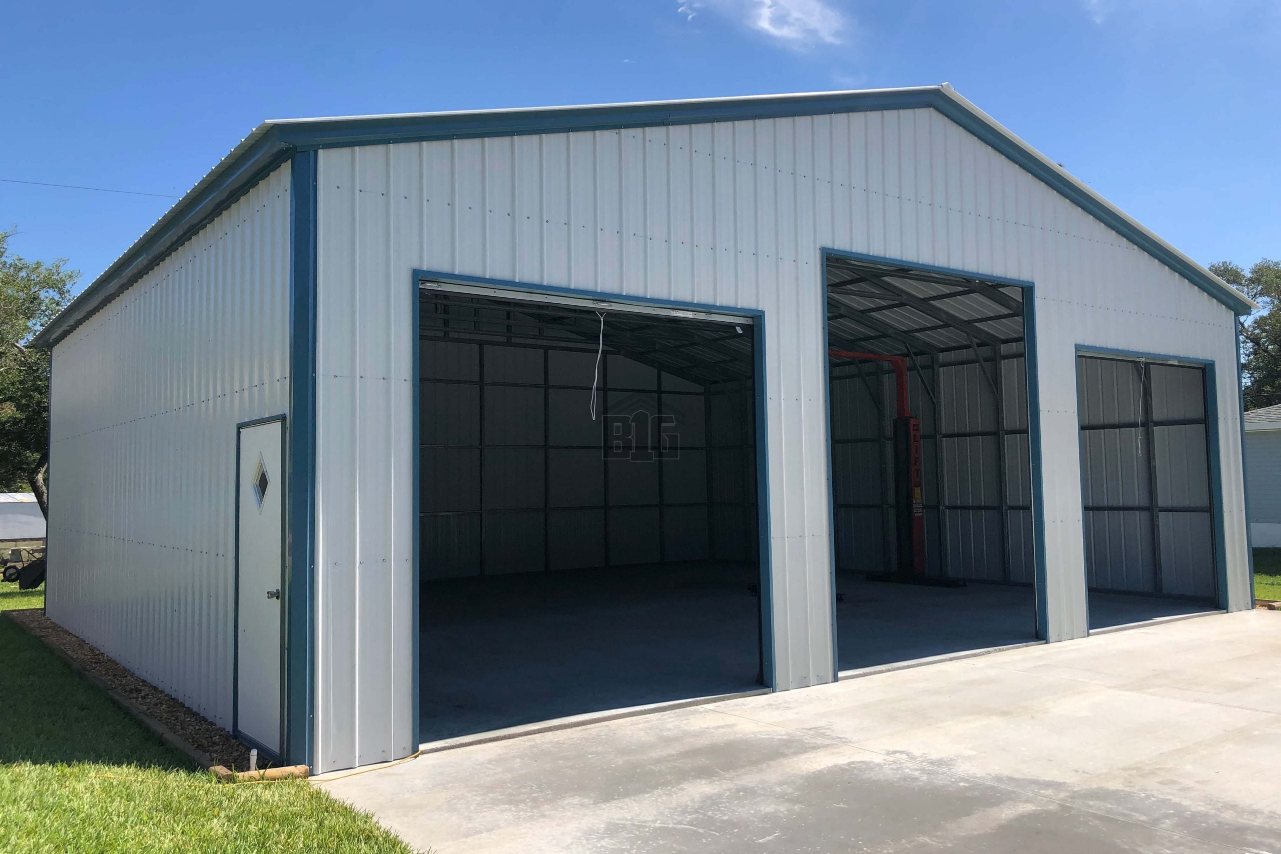 Dayton Steel Garage 40x35 Big Buildings Direct