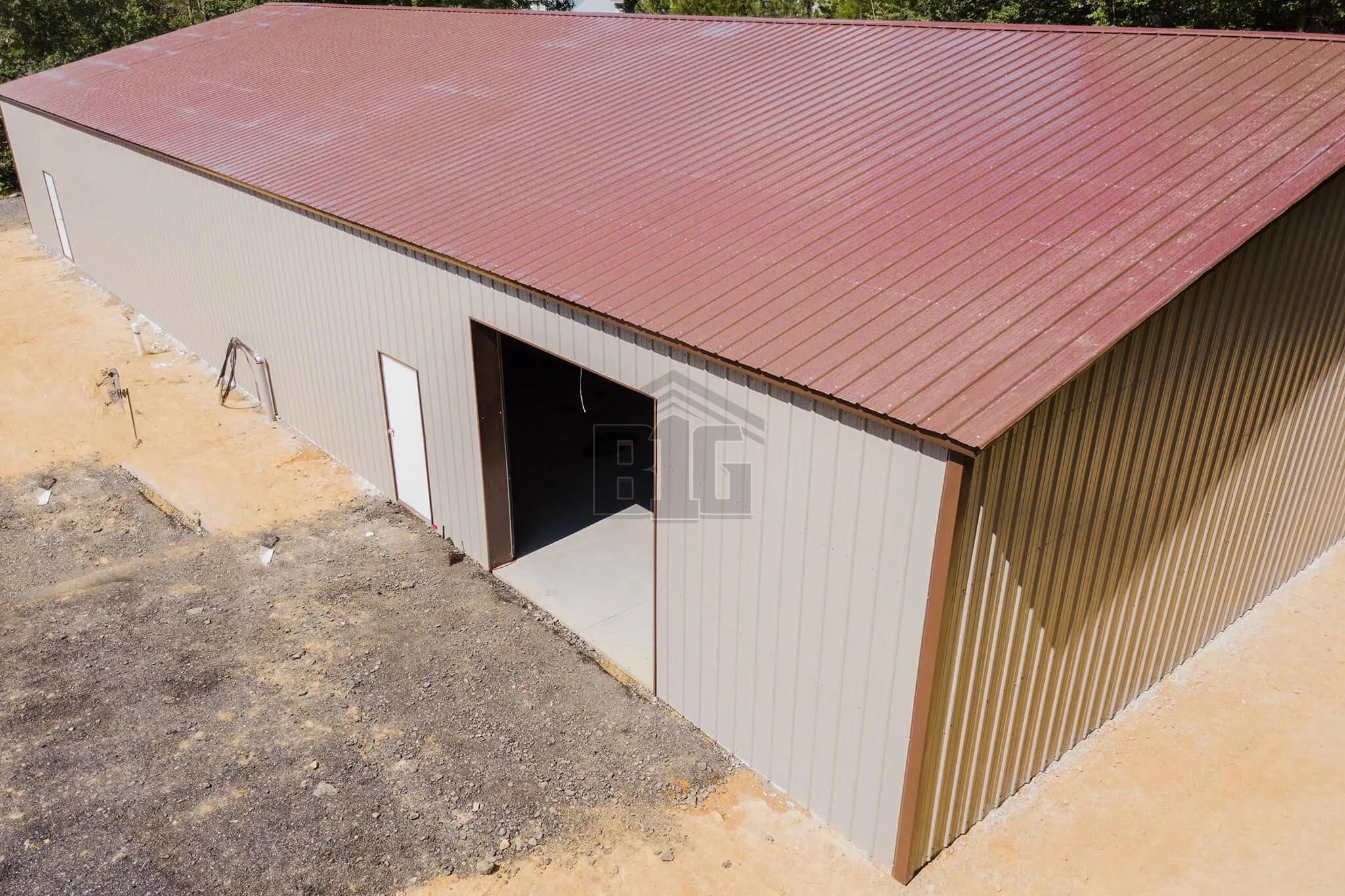 Bill's Commercial Steel Building Warehouse 50x120 Big Buildings Direct