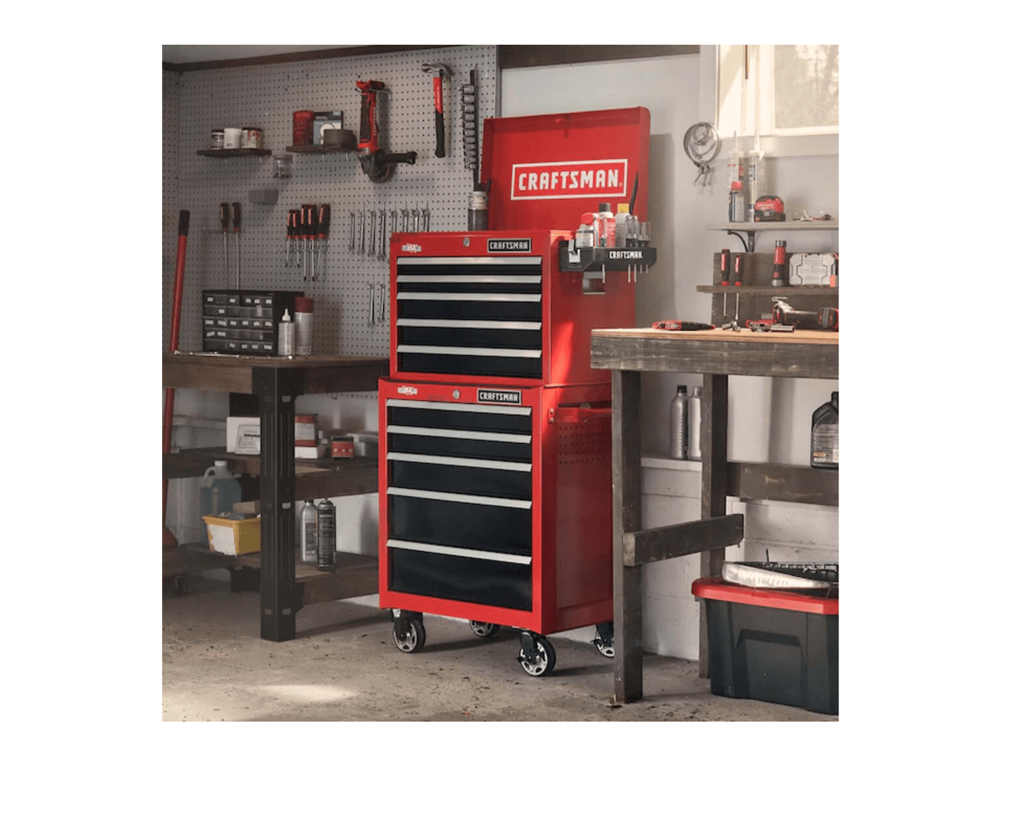 CRAFTSMAN CMST98264RB 2000 Series 26.5-in W X 34-in H 5-Drawer Steel