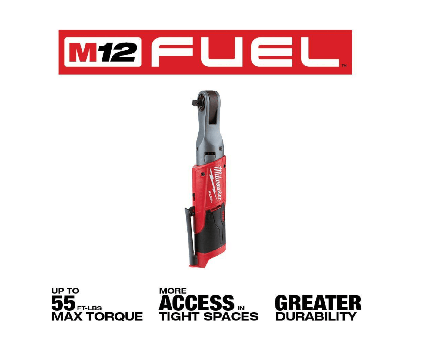 Milwaukee 255422255720 M12 FUEL 12V LithiumIon Brushless Cordless