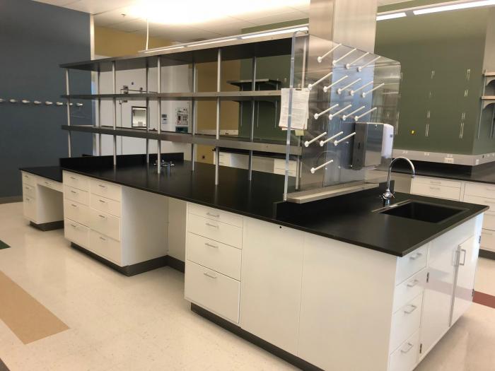 FISHER SCIENTIFIC Lab Bench Island Casework