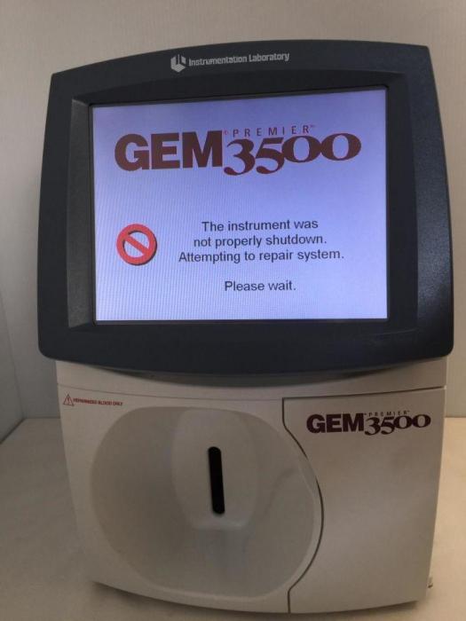 GEM premier 3500 Blood Gas Analyzer