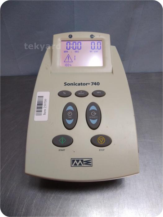 Used METTLER INSTRUMENT Sonicator 740 for Sale 500 item 1676568