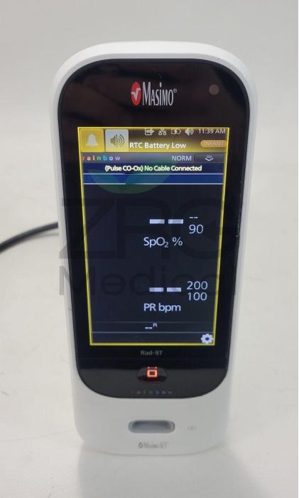 Used Very Good MASIMO Rad-97 for Sale - $750 item# 1965879| Bimedis