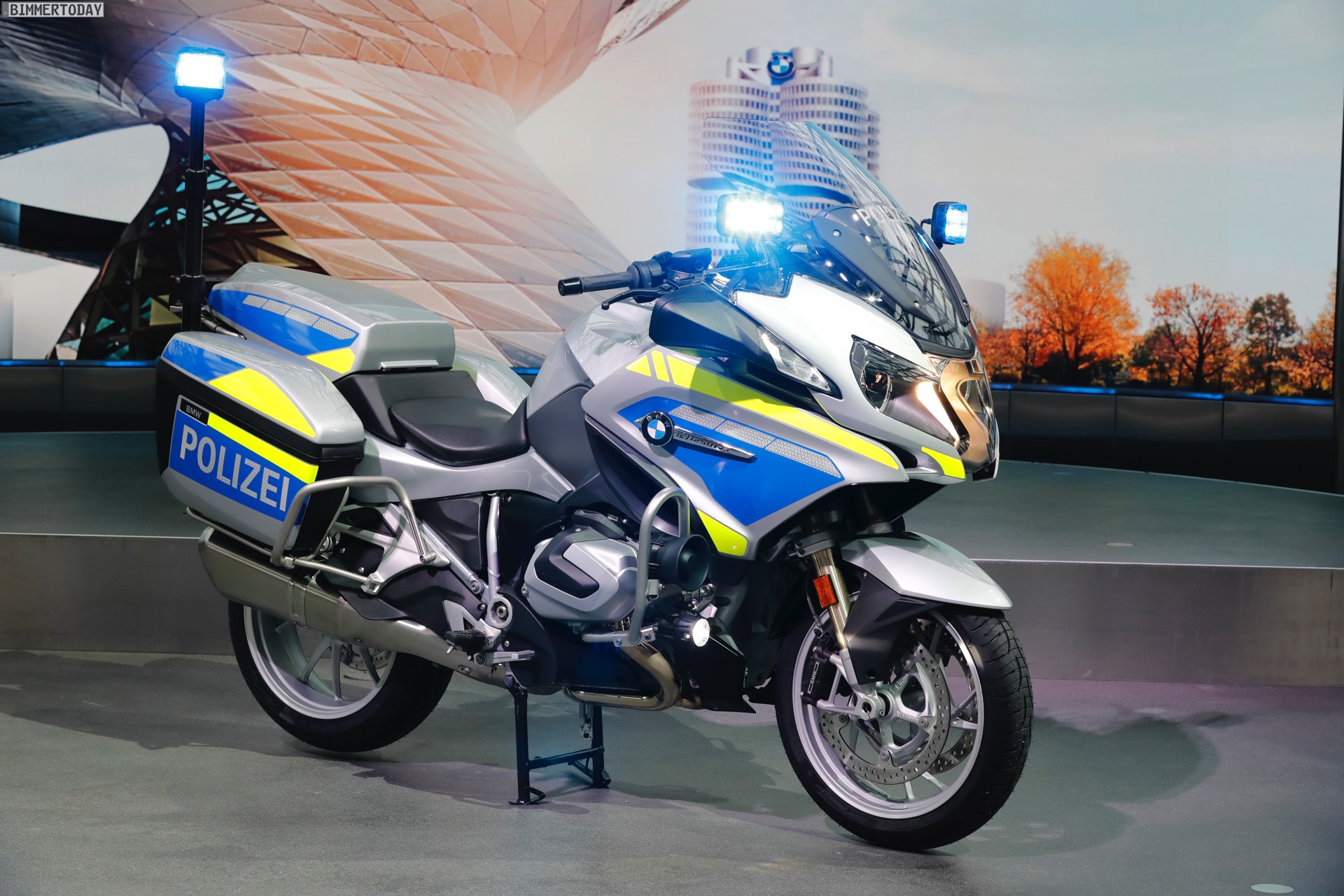 Polizei Bayern stärkt MotorradFlotte mit der BMW R 1250 RT