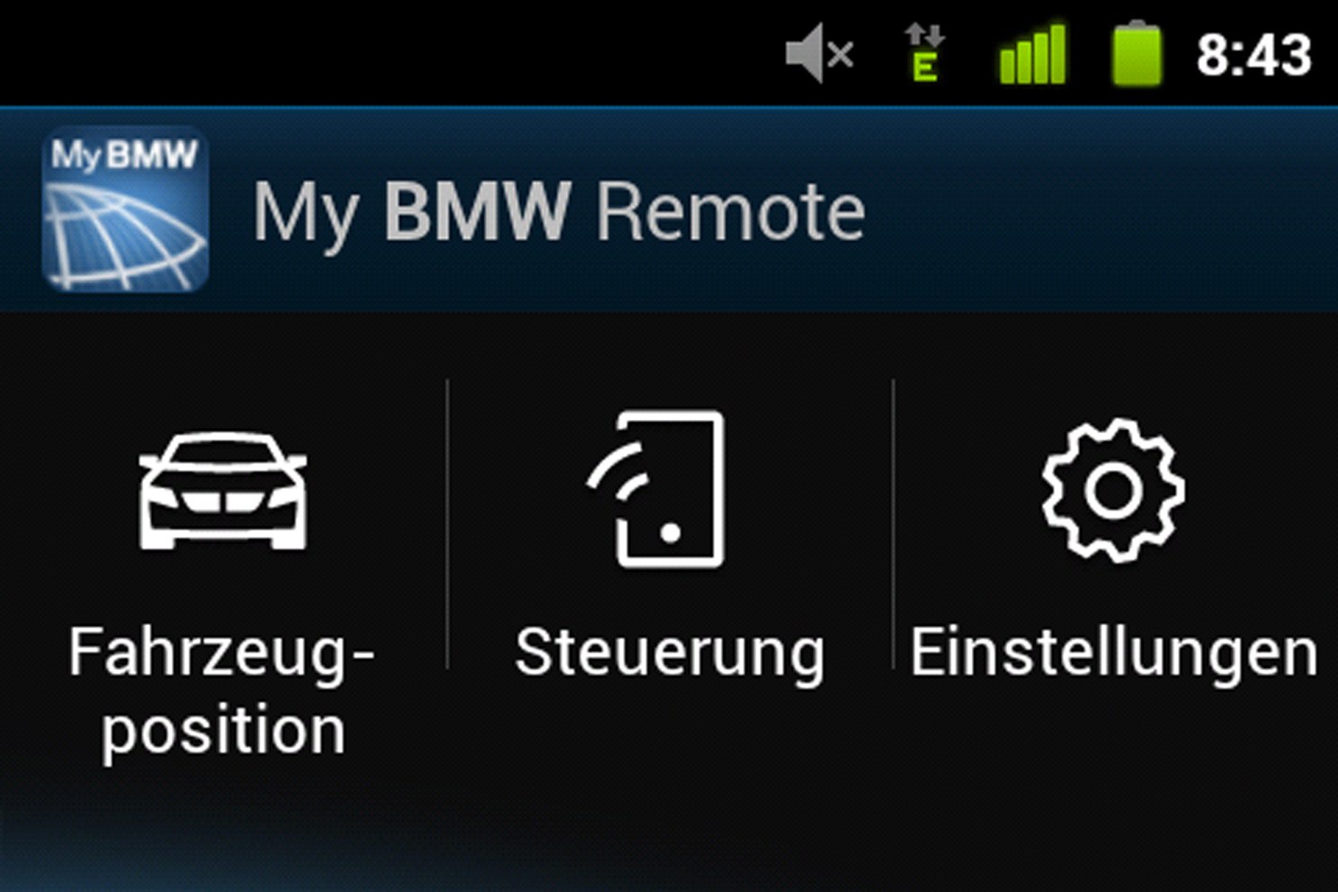 My BMW Remote App für Android