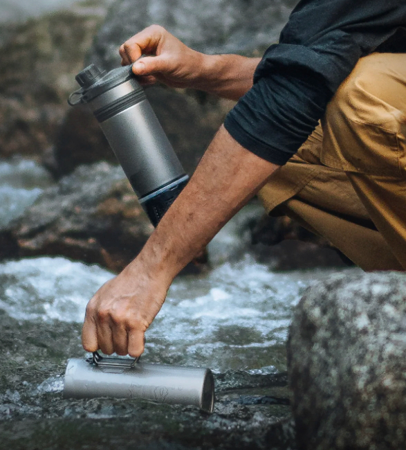 Grayl GeoPress Titanium Purifier