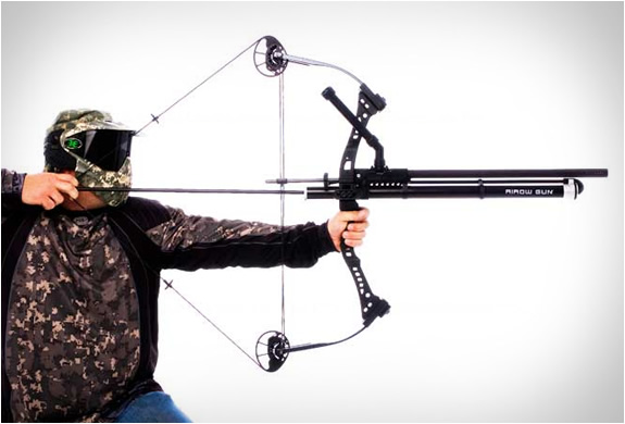 Bowmount Paintball Airow Gun