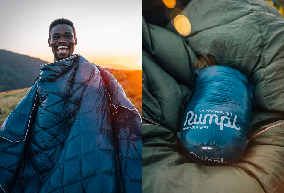 Rumpl Featherlite Down Blanket