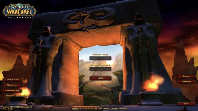 Fun things to do while you wait in a Shadowlands login queue