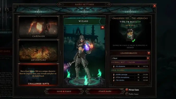 How to conquer the weekly Diablo 3 Challenge Rift with minimal loss of