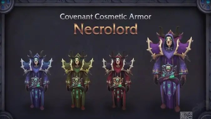 Heres a look at the new Covenant armor sets coming in patch 9.1