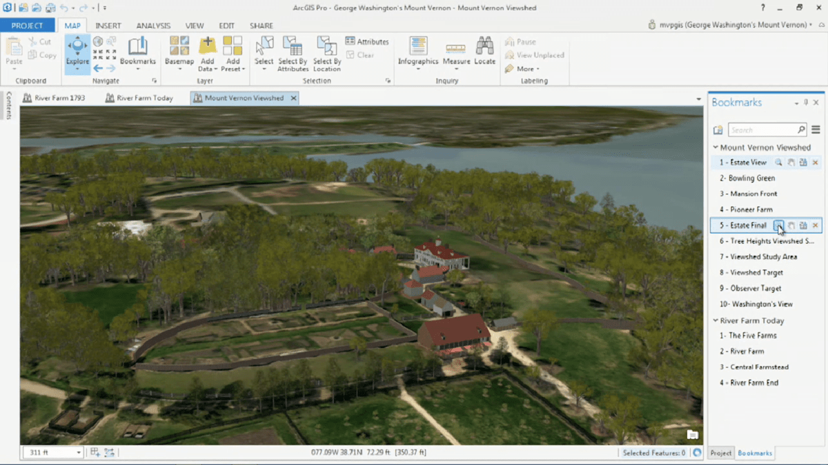 The Why of BIM to GIS Washington’s Mount Vernon LaptrinhX