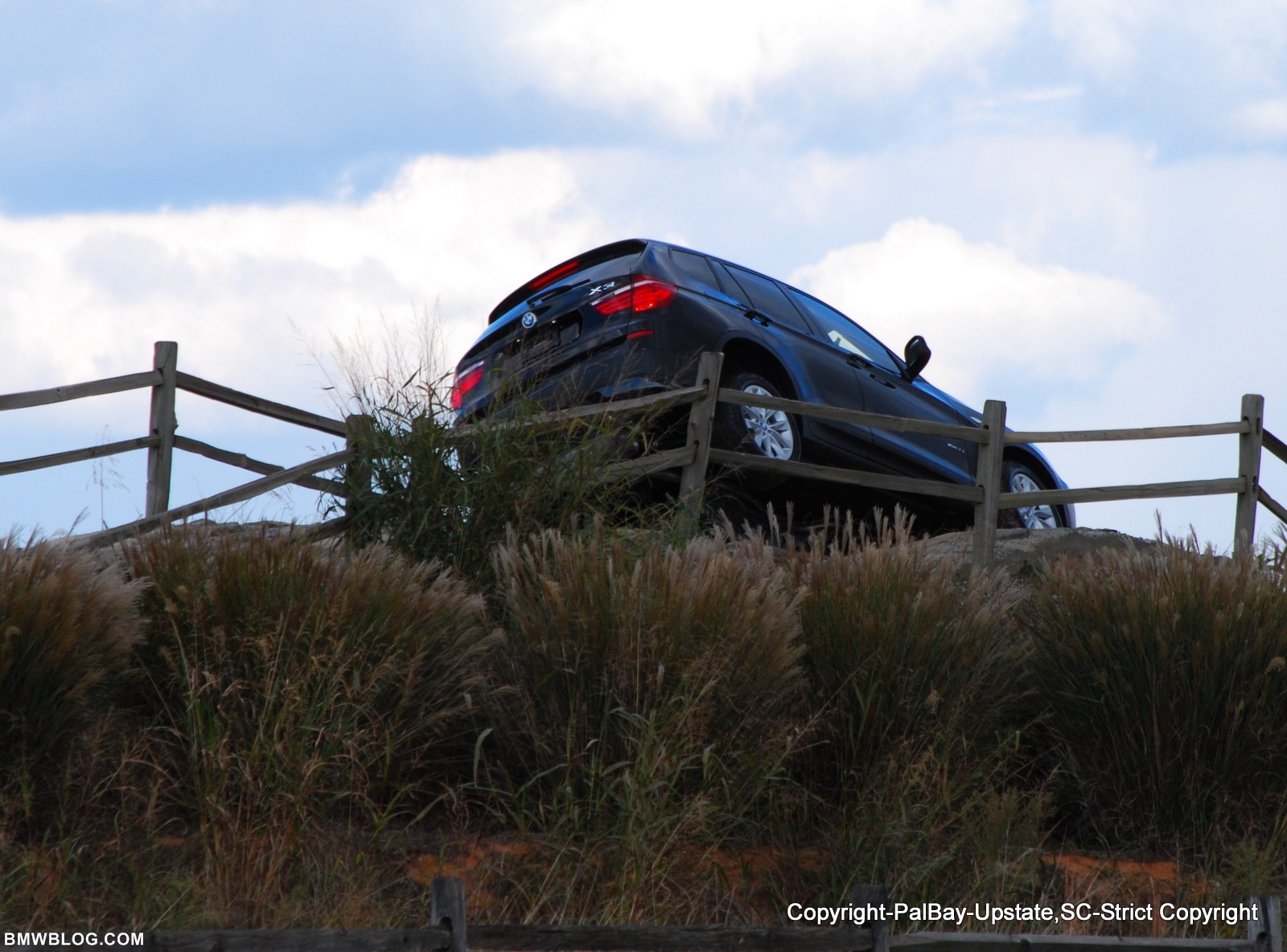 New BMW X3 offroad at Performance Center