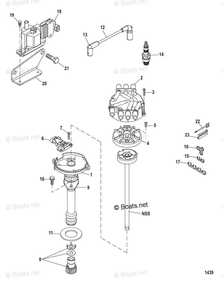 Mercury MerCruiser Sterndrive Parts by Size & Serial