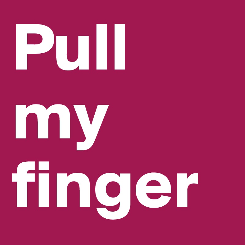 Pull my finger Post by ErikSmit on Boldomatic