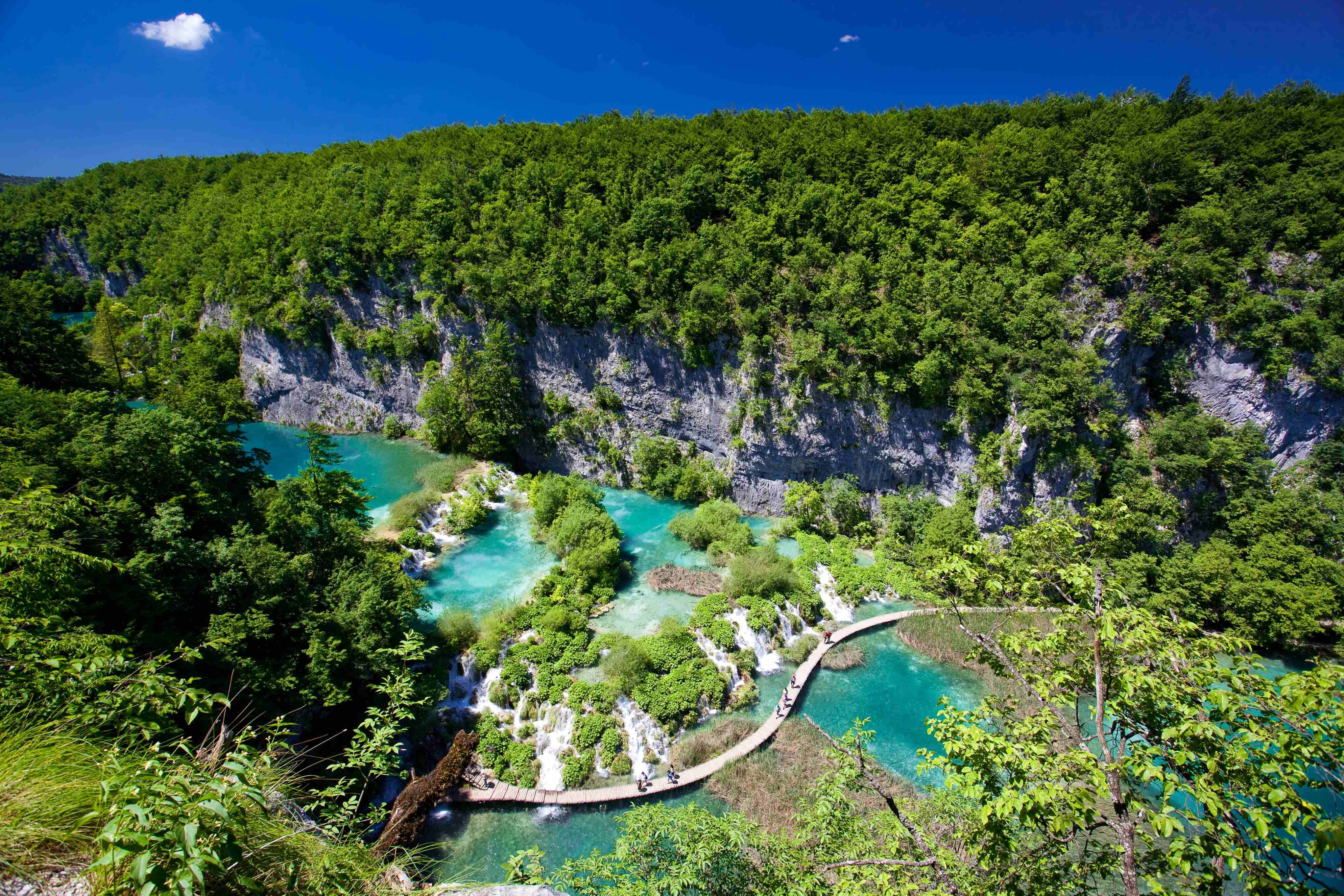 Plitvice Lakes의 Plitvice Lakes, Entrance 1 (ZG)