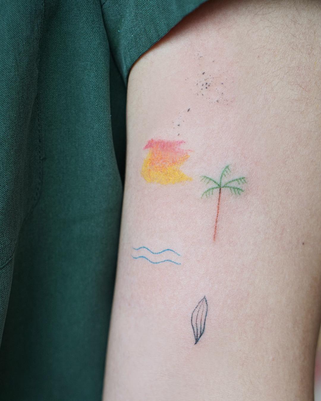 Tattoos by Artist Jessica Chen BOOOOOOOM! CREATE * INSPIRE