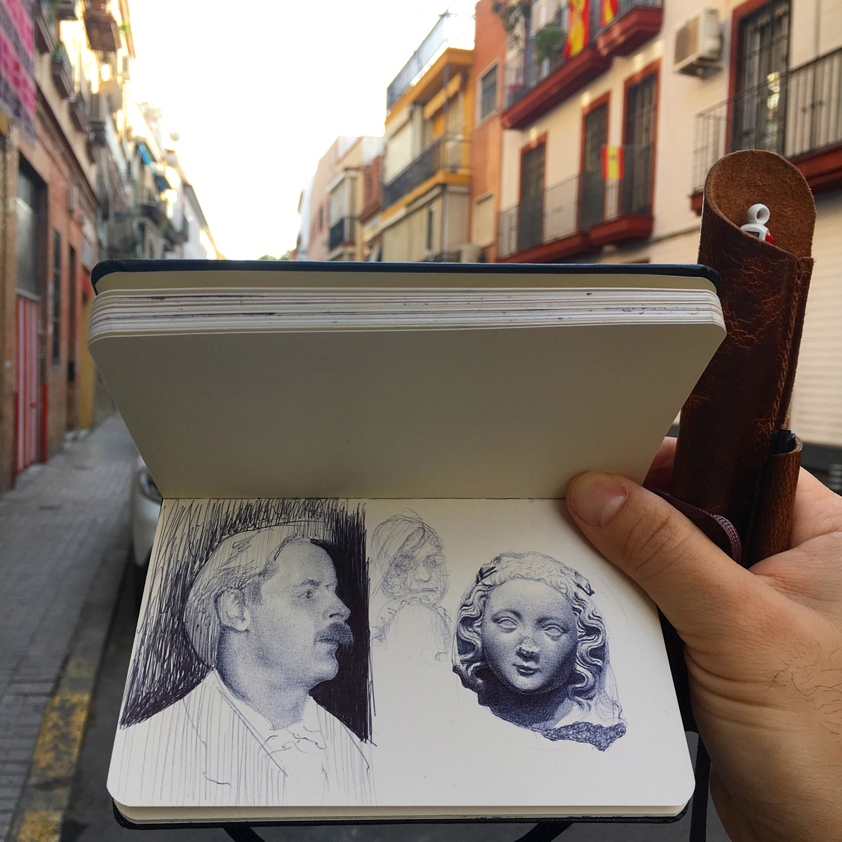 Incredible Ballpoint Pen Drawings by Artist Nicolas V. Sanchez