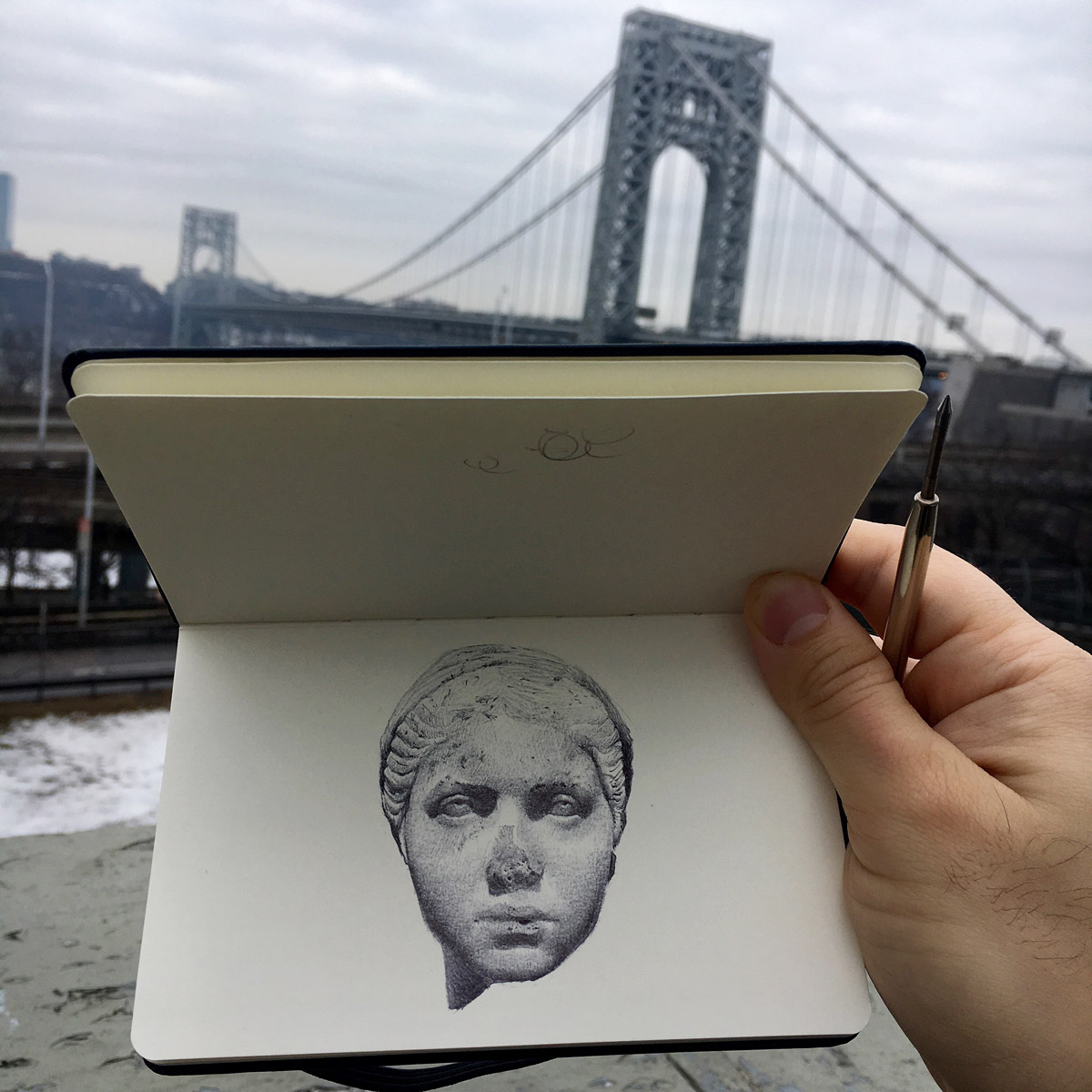 Incredible Ballpoint Pen Drawings by Artist Nicolas V. Sanchez