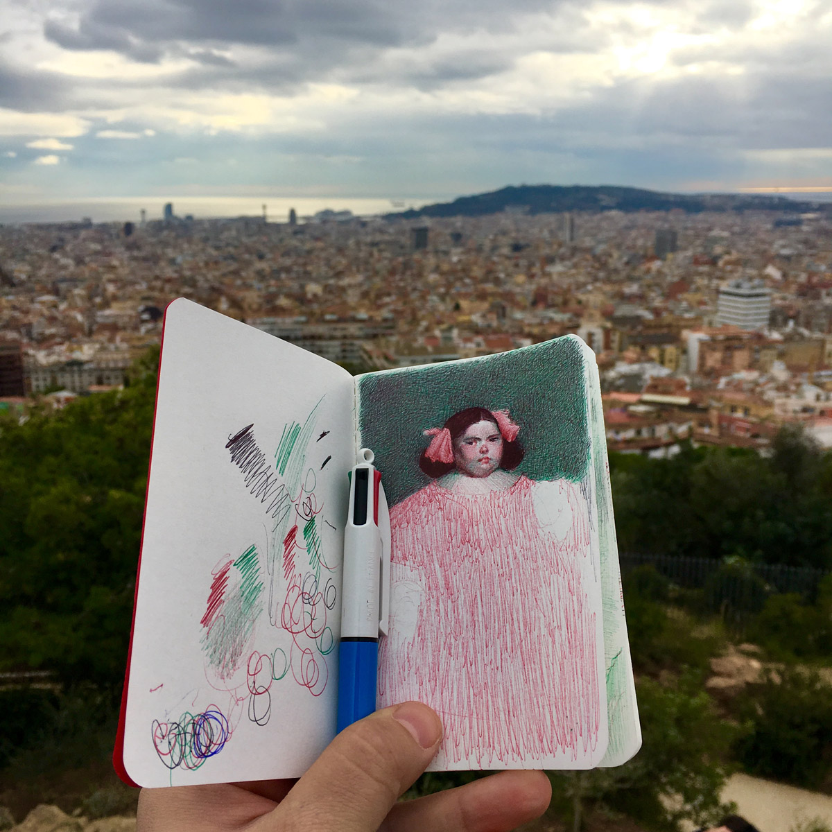 Incredible Ballpoint Pen Drawings by Artist Nicolas V. Sanchez