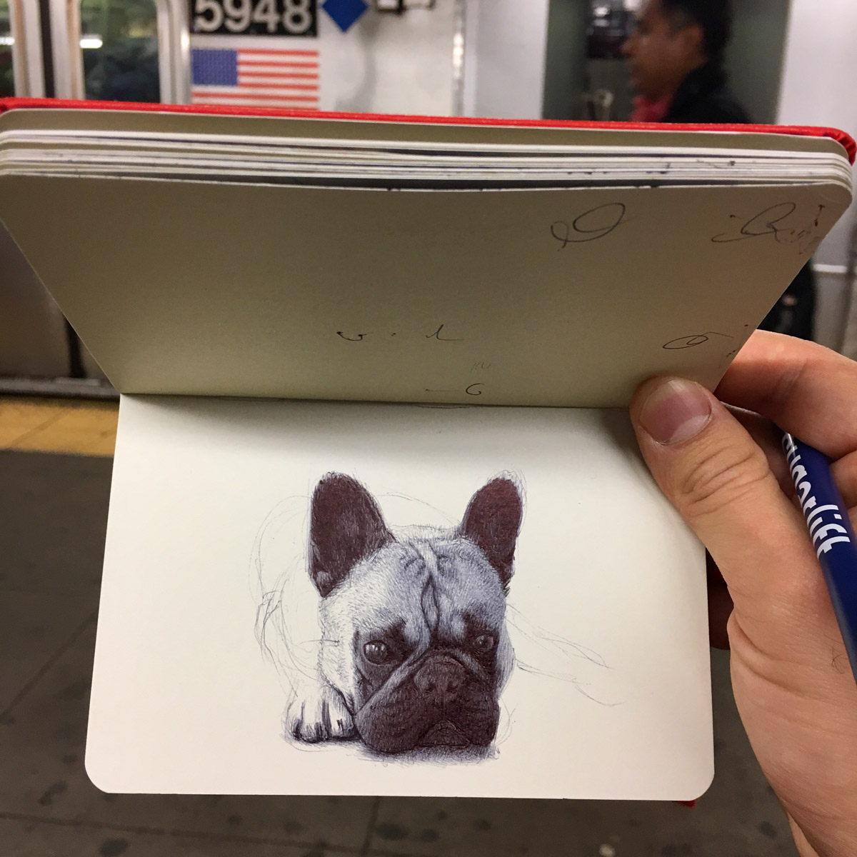 Incredible Ballpoint Pen Drawings by Artist Nicolas V. Sanchez