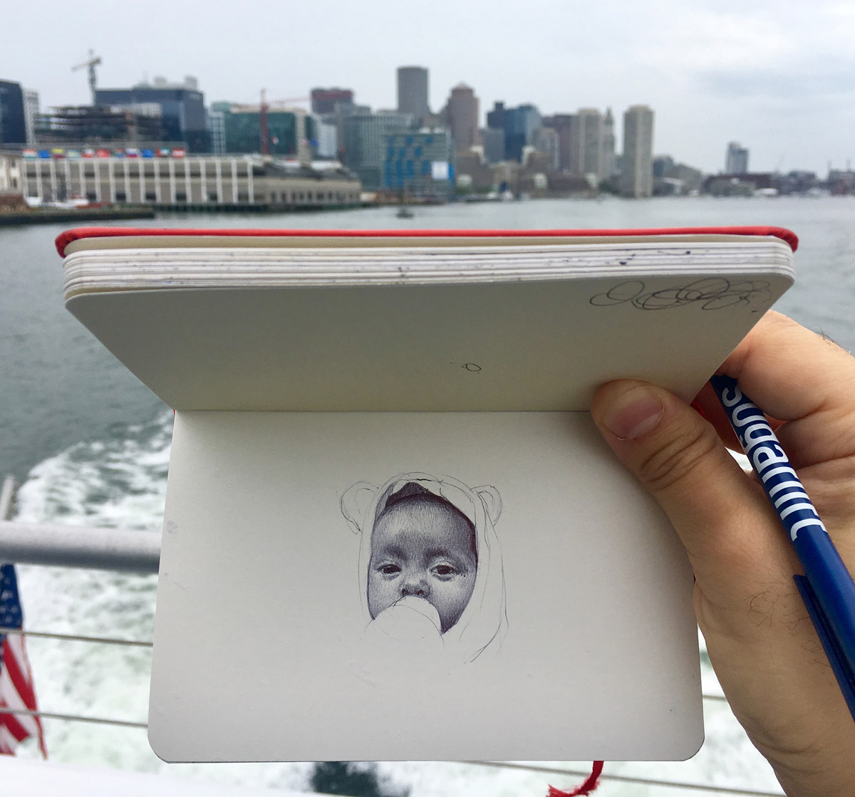 Incredible Ballpoint Pen Drawings by Artist Nicolas V. Sanchez