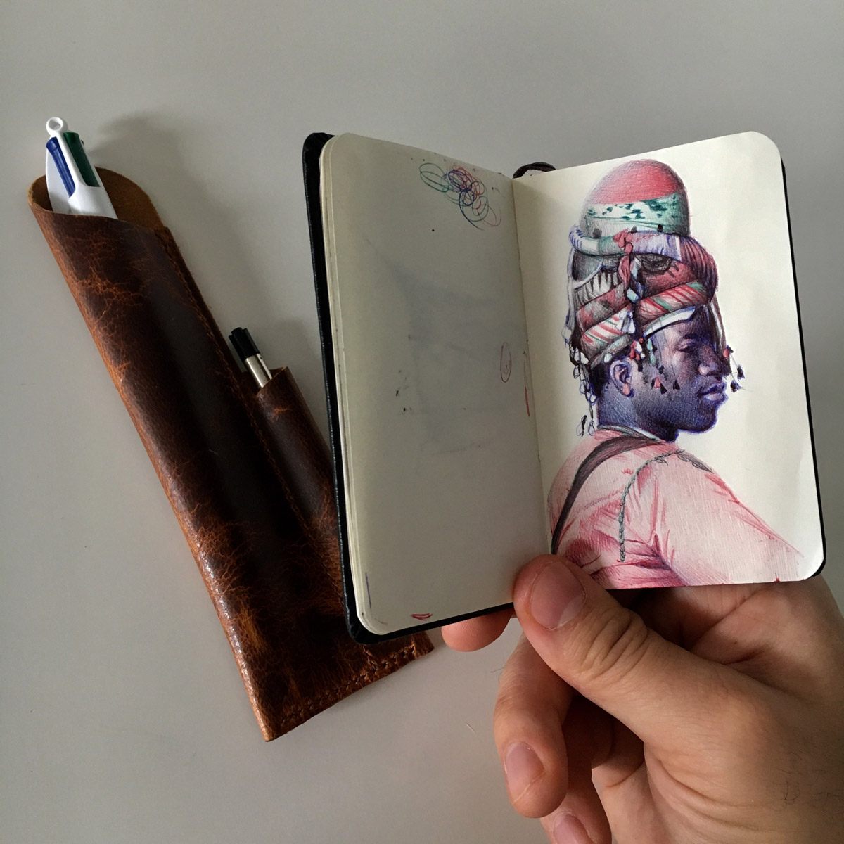 Incredible Ballpoint Pen Drawings by Artist Nicolas V. Sanchez