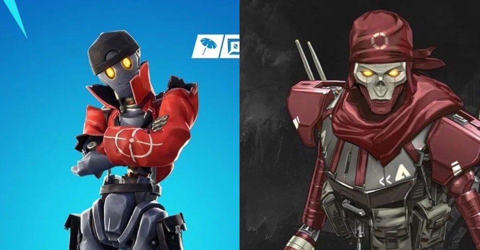 Developer Apex Legends zarzuca Fortnite skopiowanie skina? "Gdzieś to już widziałem" BOOP.PL