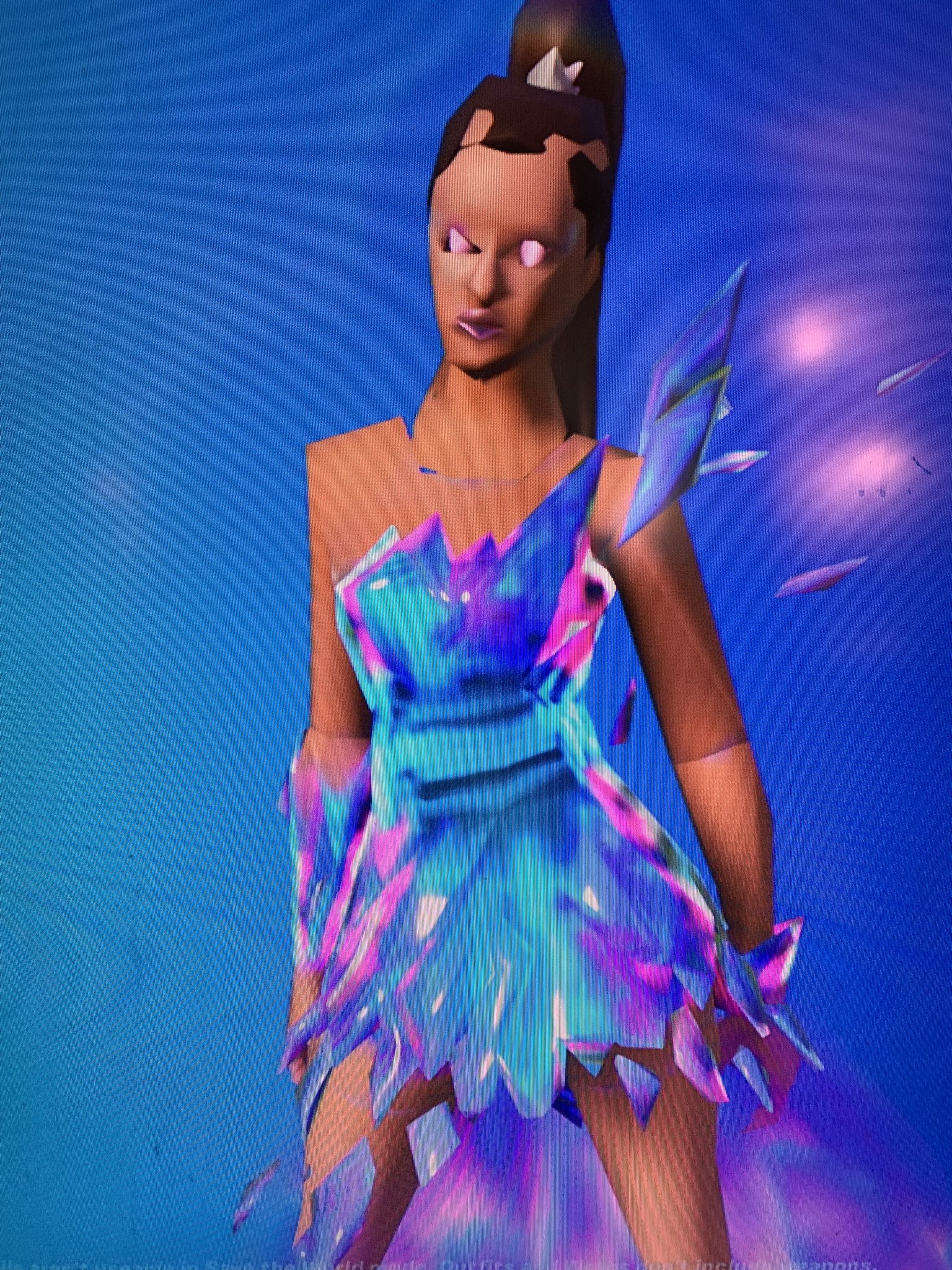 Ariana Grande's Fortnite skin can cause nightmares. This cannot be