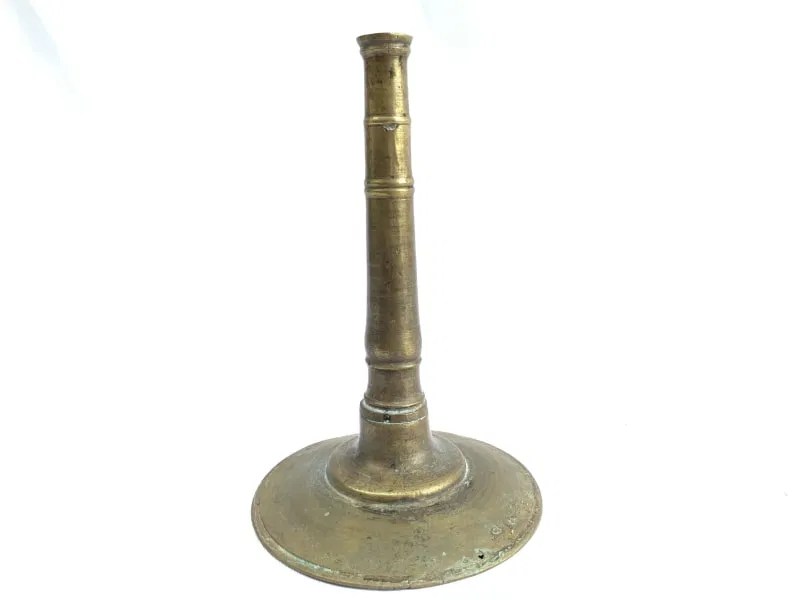 BRONZE CANDLE HOLDER ANTIQUE BRASS no Candlebra Stand