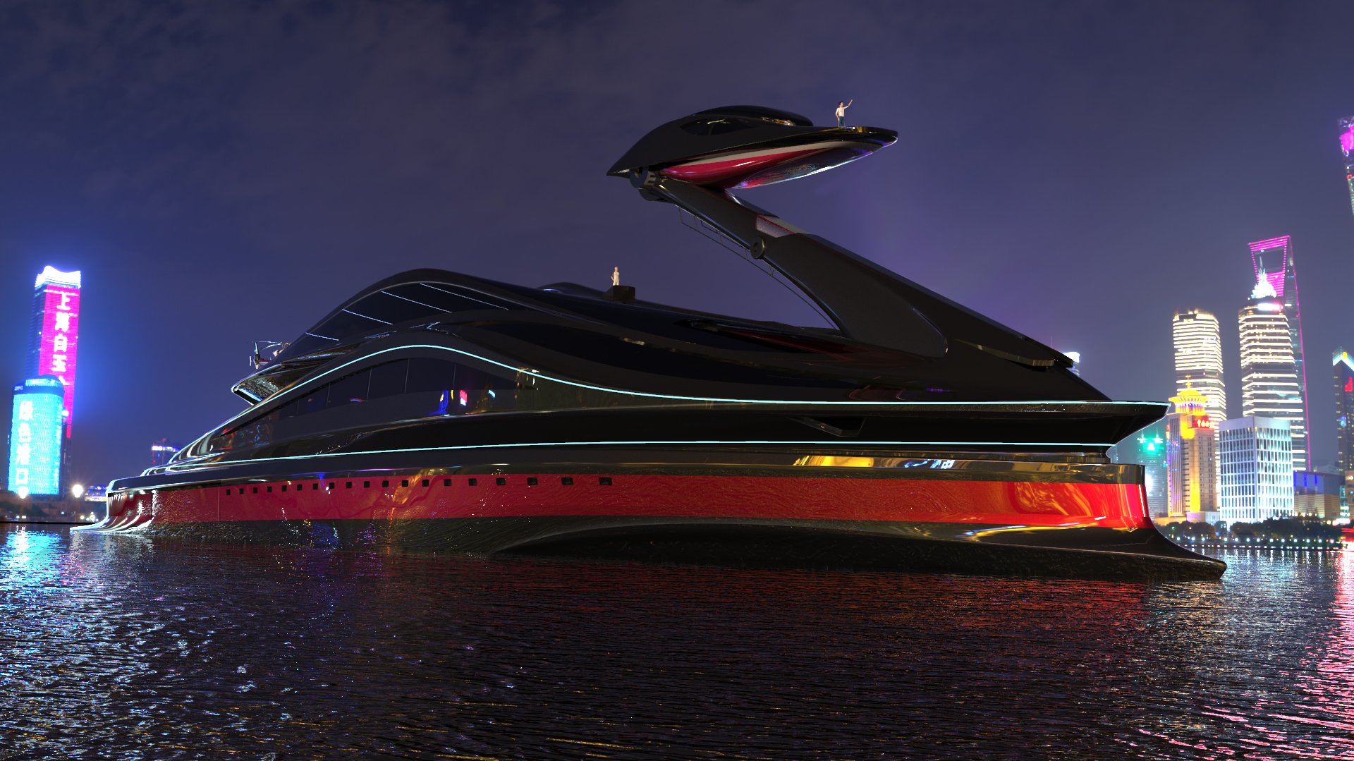 Avanguardia The Swan Shaped Super Yacht — Born to Engineer