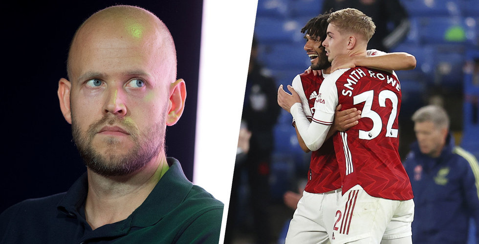 Daniel Ek sägs höja sitt bud på Arsenal Breakit
