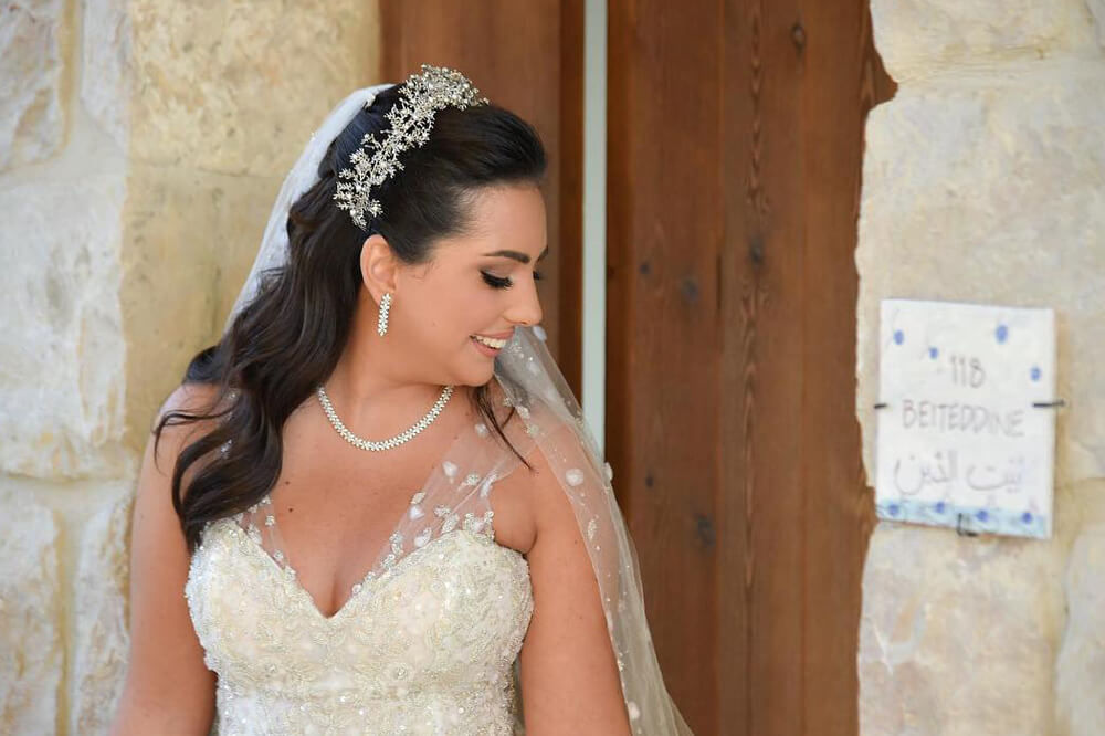 Aura Headpieces Wedding Accessories, Lebanon BridaLeb